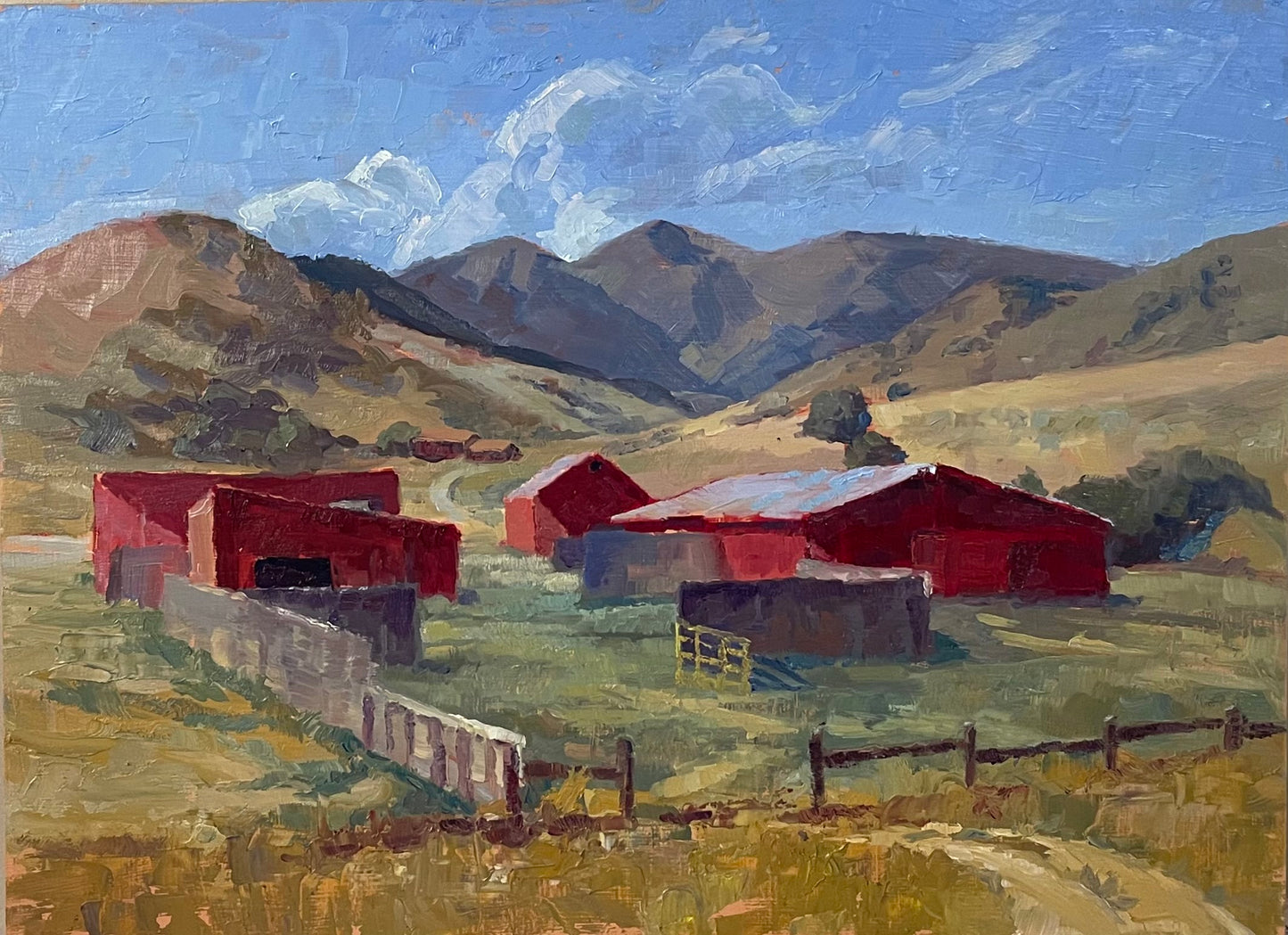 No Place Like Home - Original Oil on Panel 12x16” by Joshua Stewart -AVAILABLE