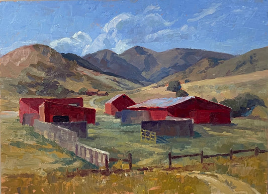 No Place Like Home - Original Oil on Panel 12x16” by Joshua Stewart -AVAILABLE